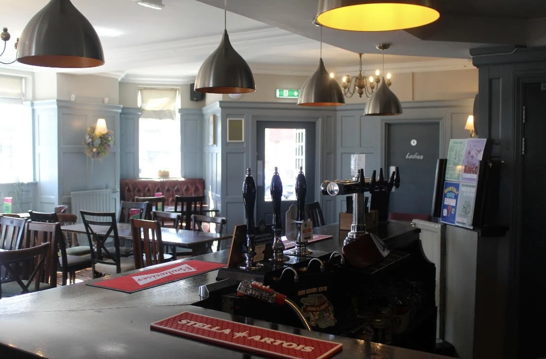 Cosy interior of The Alexandra Arms
