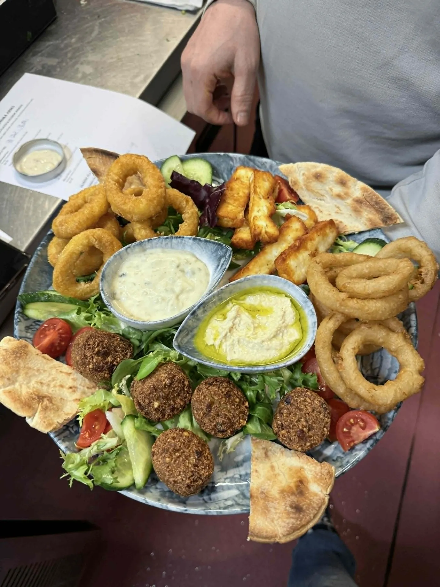 Sharing platter at The Alexandra Arms